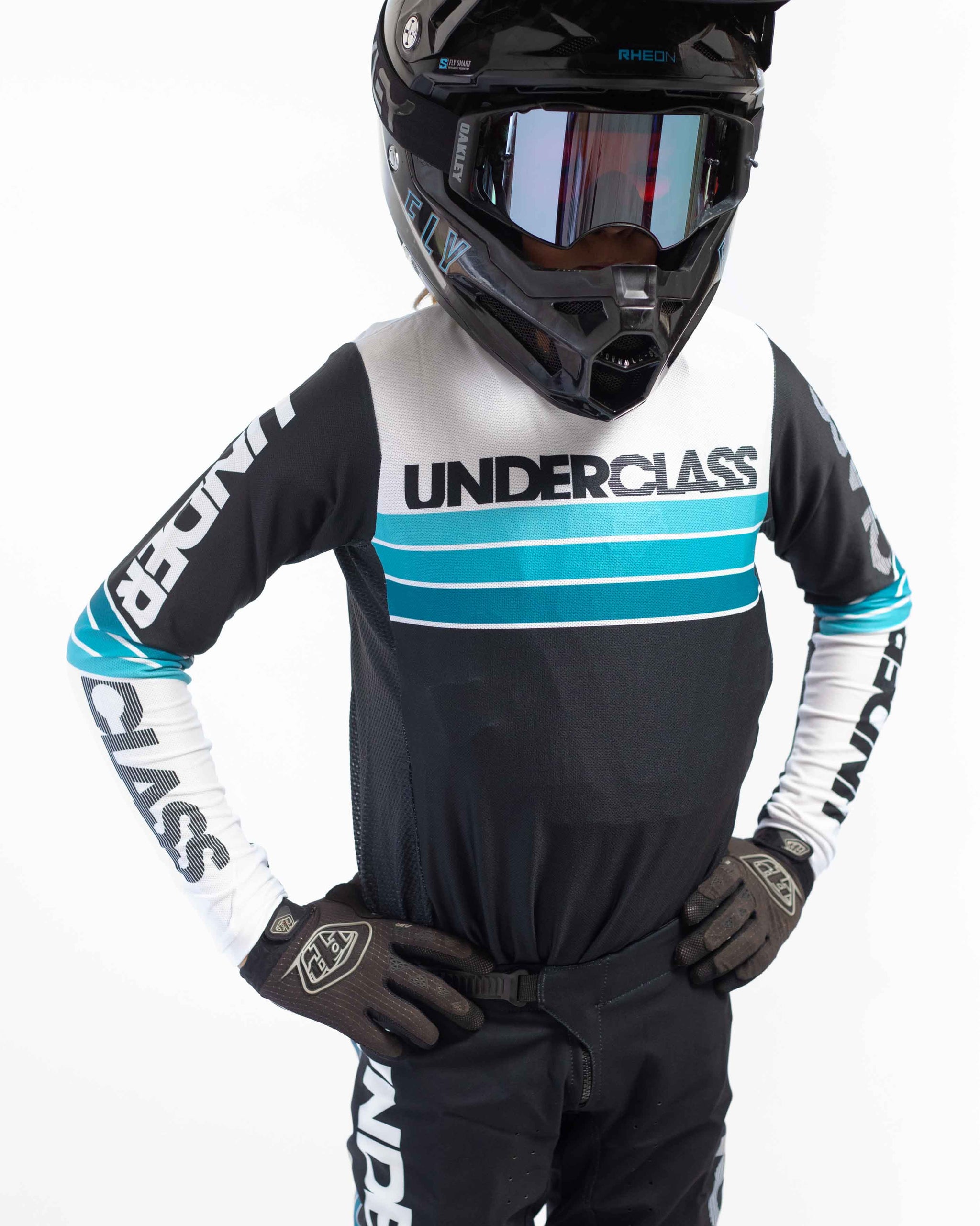 UCMX ELITE Stripe Blue Youth Jersey