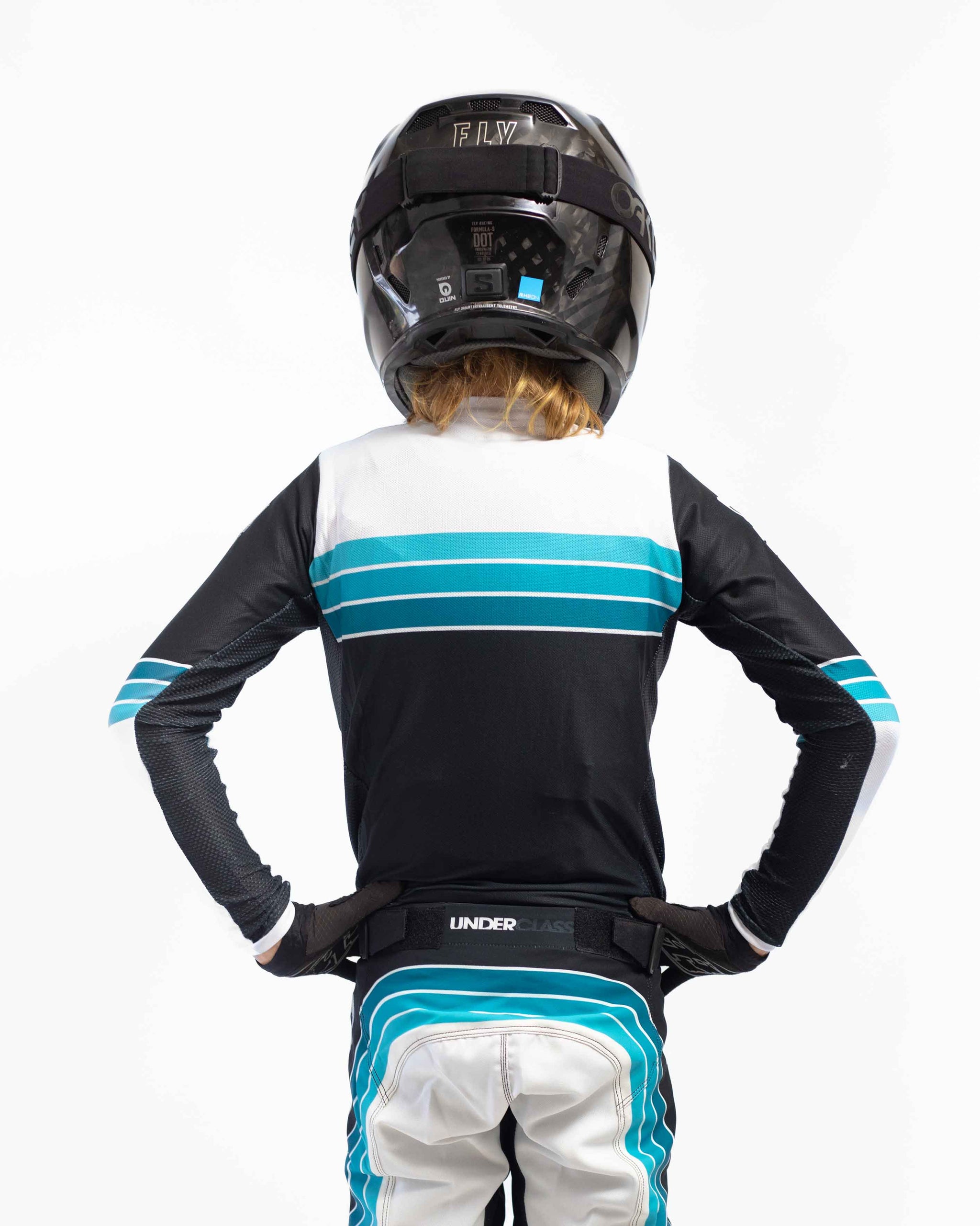 UCMX ELITE Stripe Blue Youth Jersey