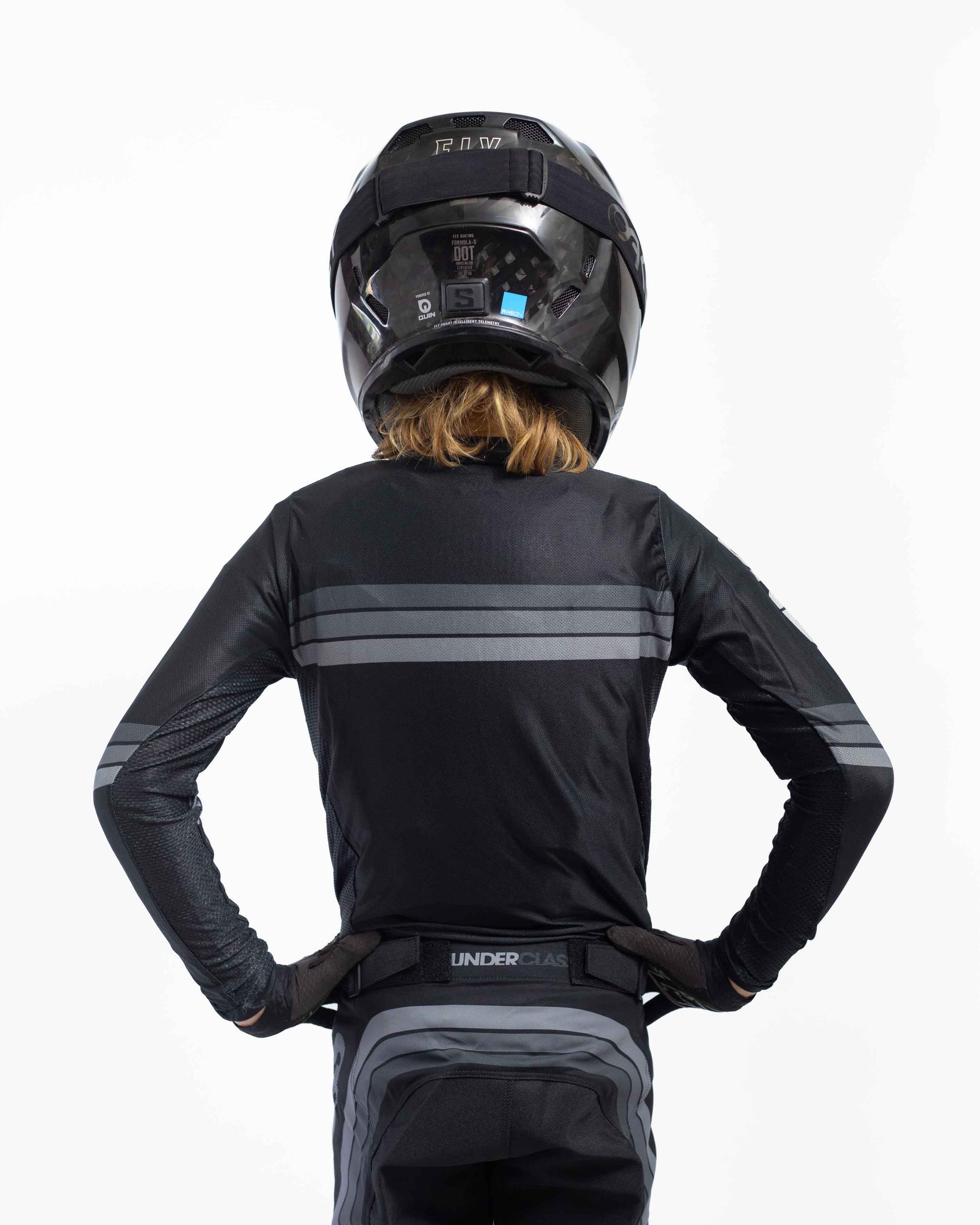 UCMX ELITE Stripe Black Youth Jersey