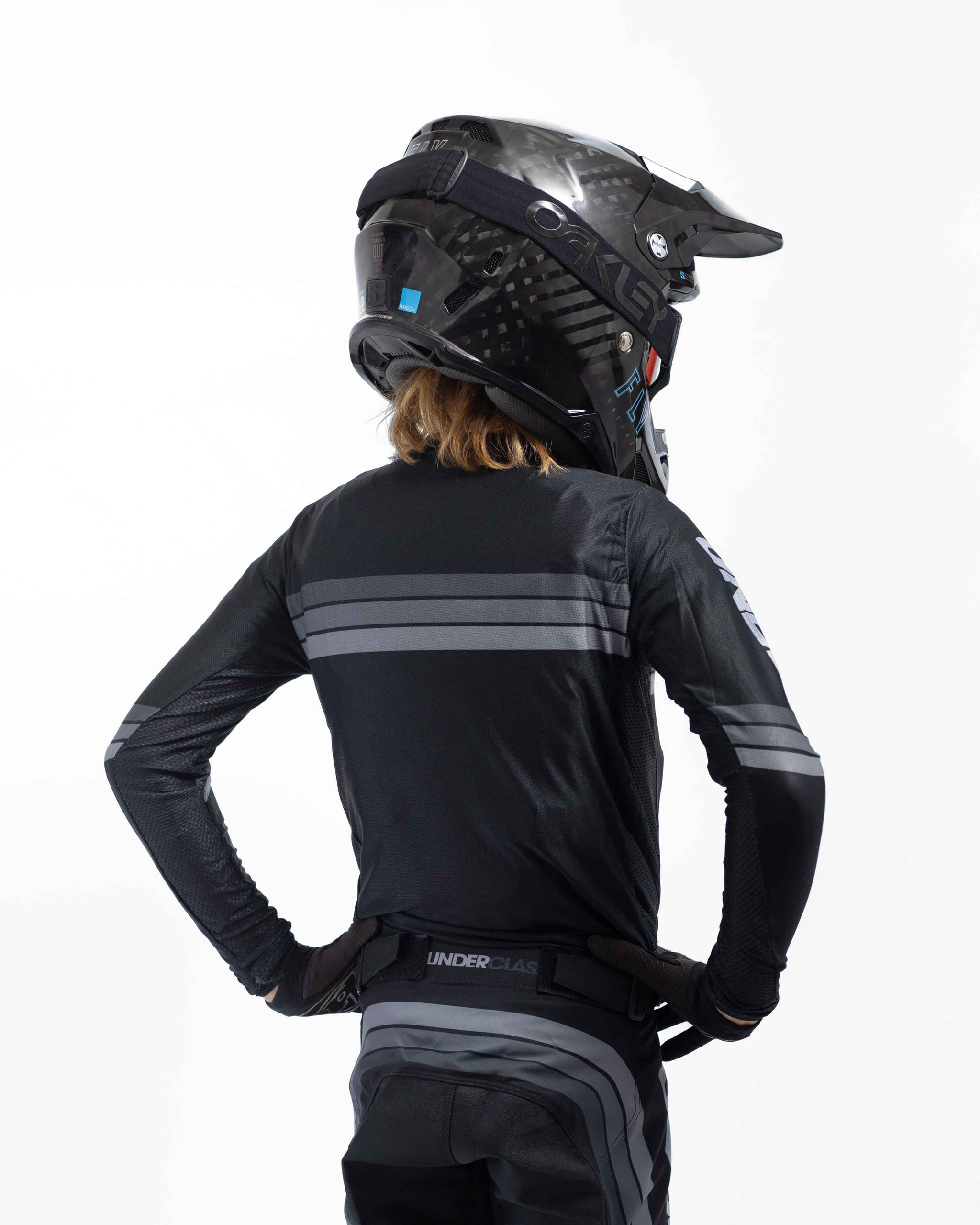 UCMX ELITE Stripe Black Youth Jersey