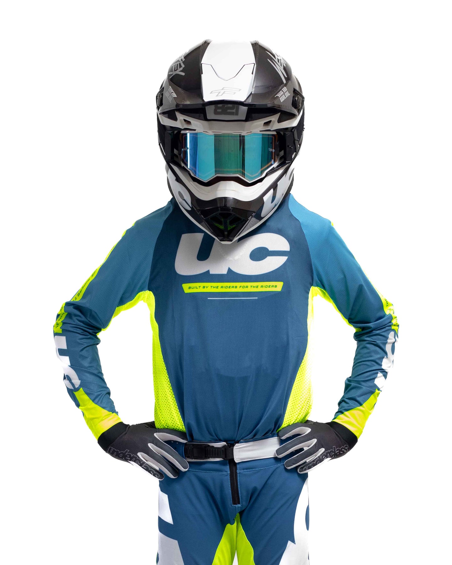 UCMX - PRO Nexus Teal Flo Youth Jersey