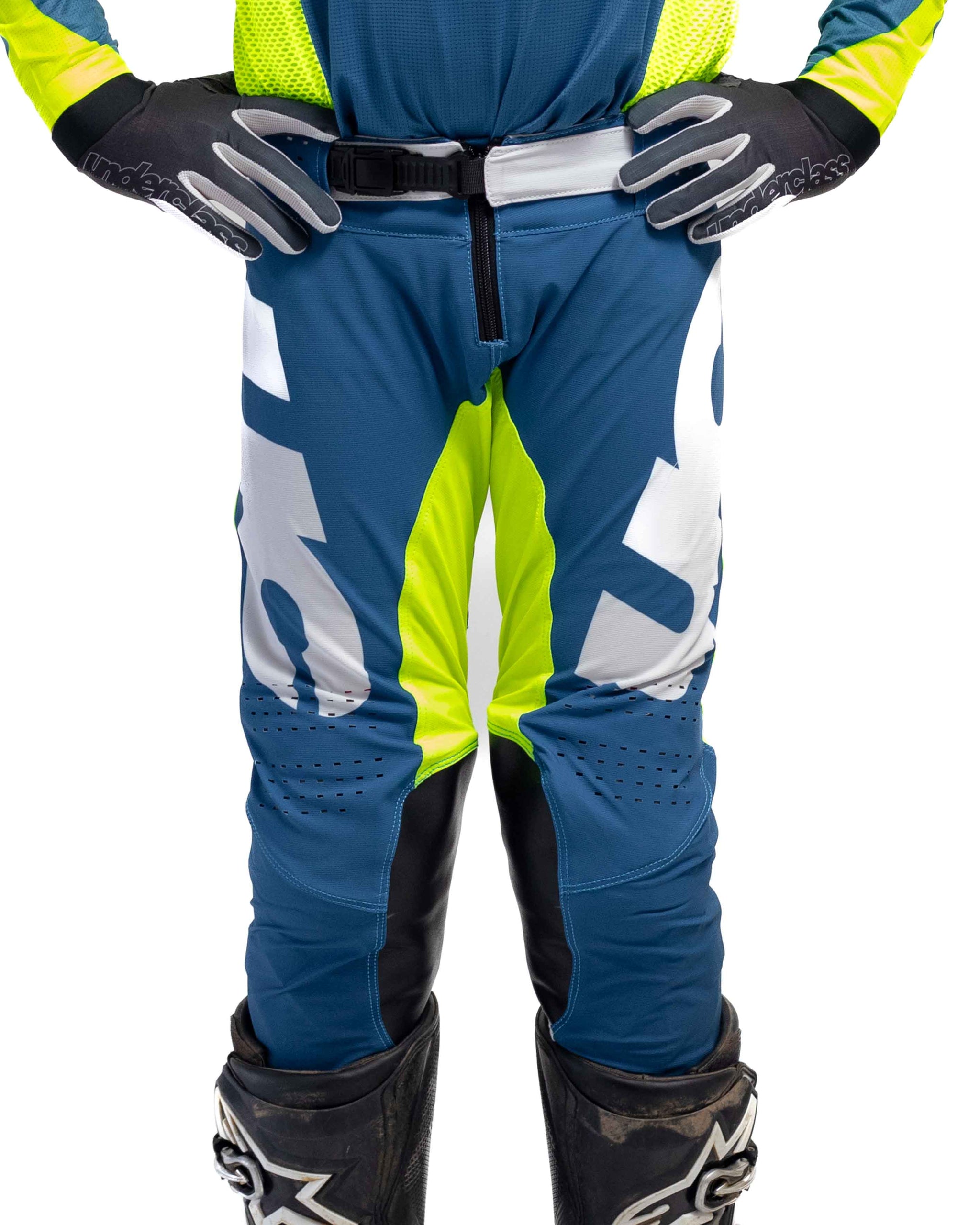 UCMX - PRO Nexus Teal Flo Youth Pants