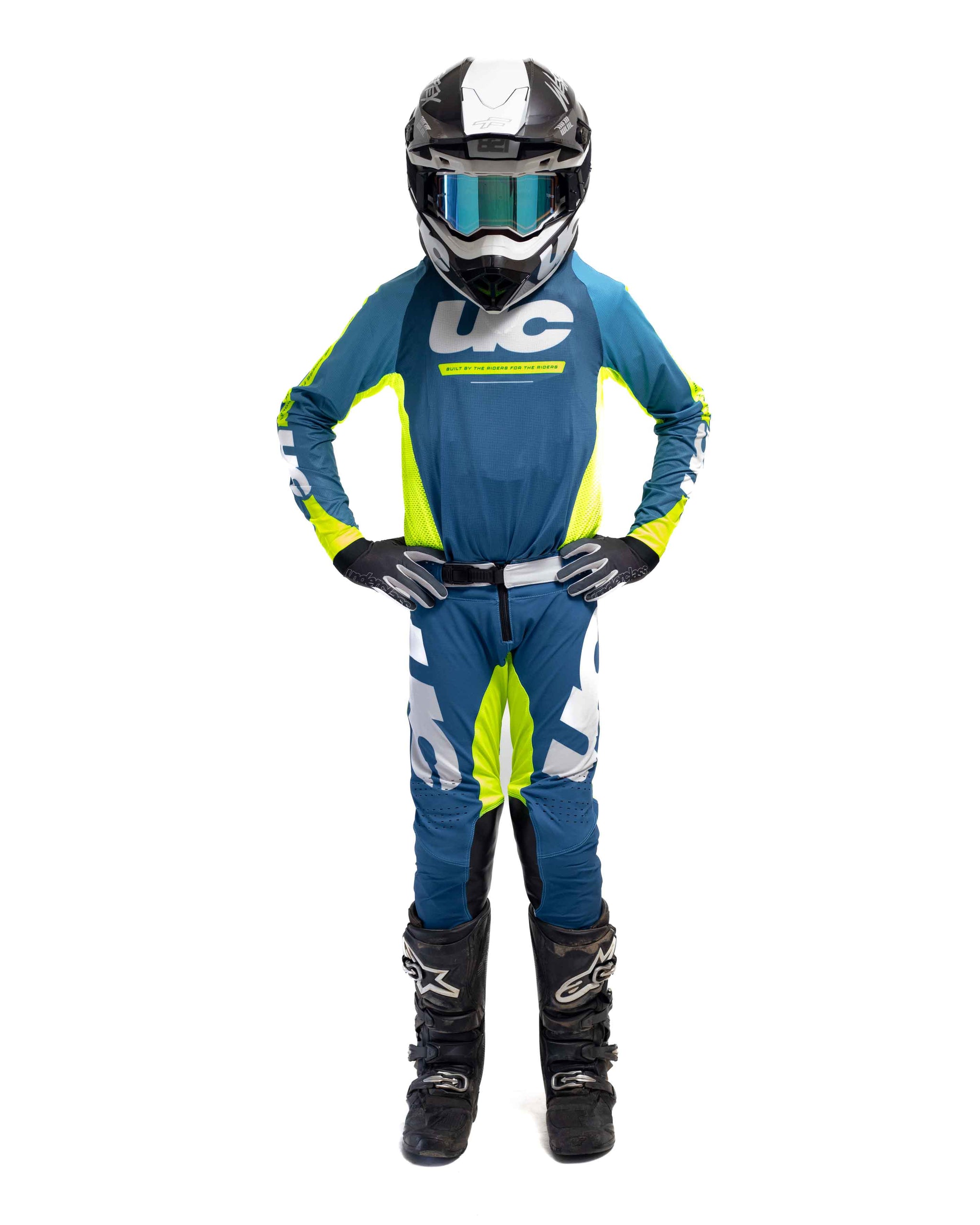 UCMX - PRO Nexus Teal Flo Youth Full Kit