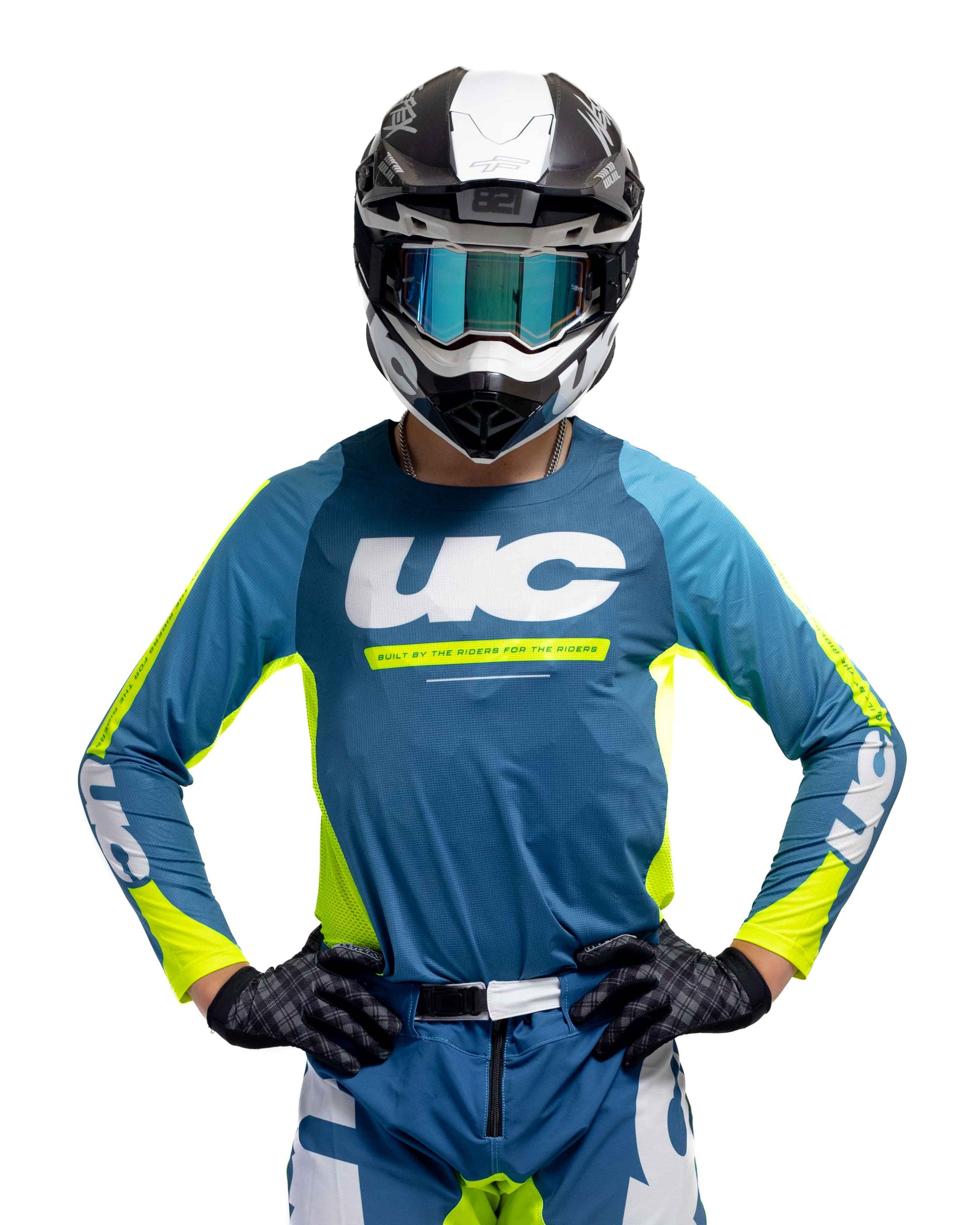 UCMX - PRO Nexus Teal Flo Jersey