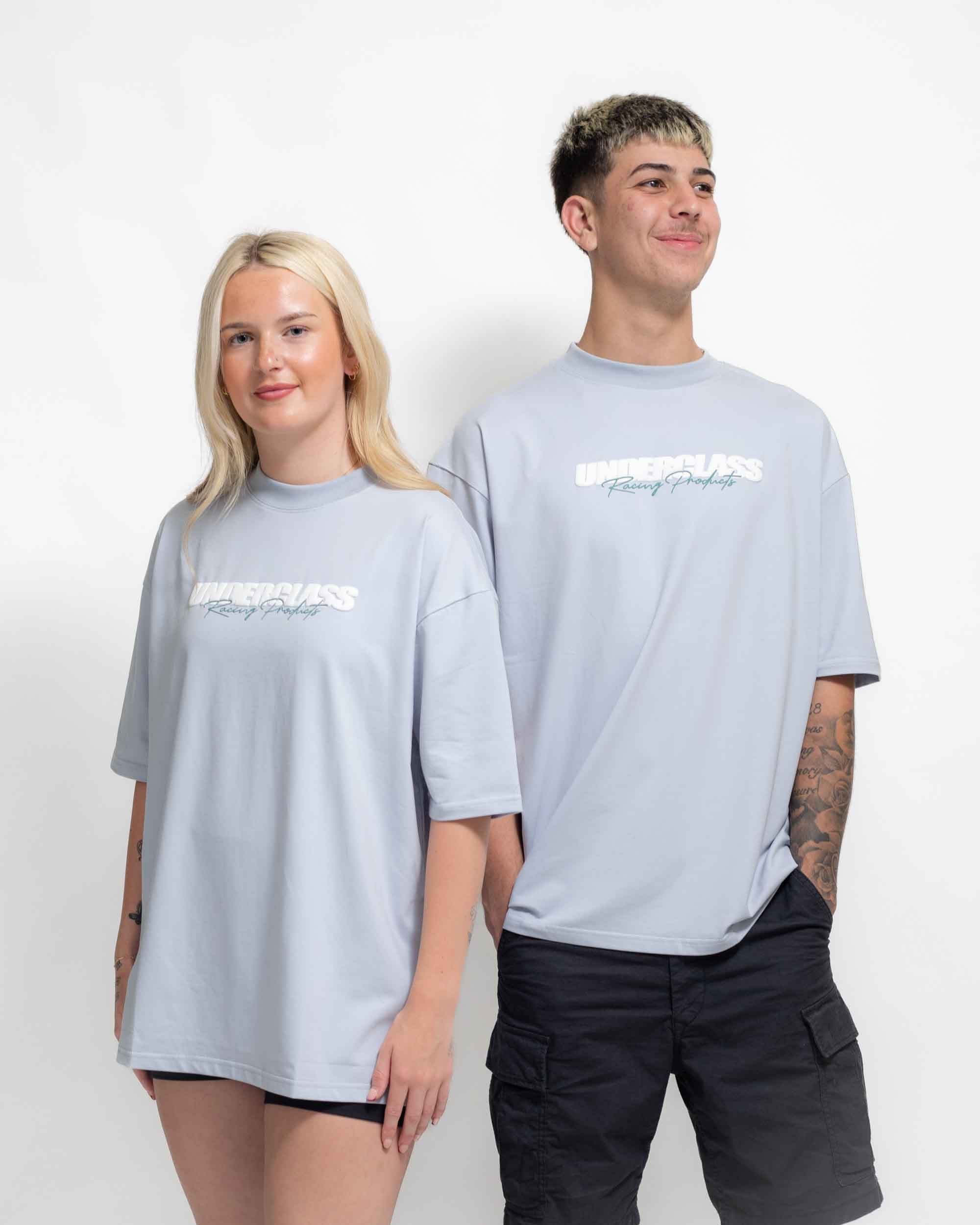 Racing Products Tee - Faded Blue