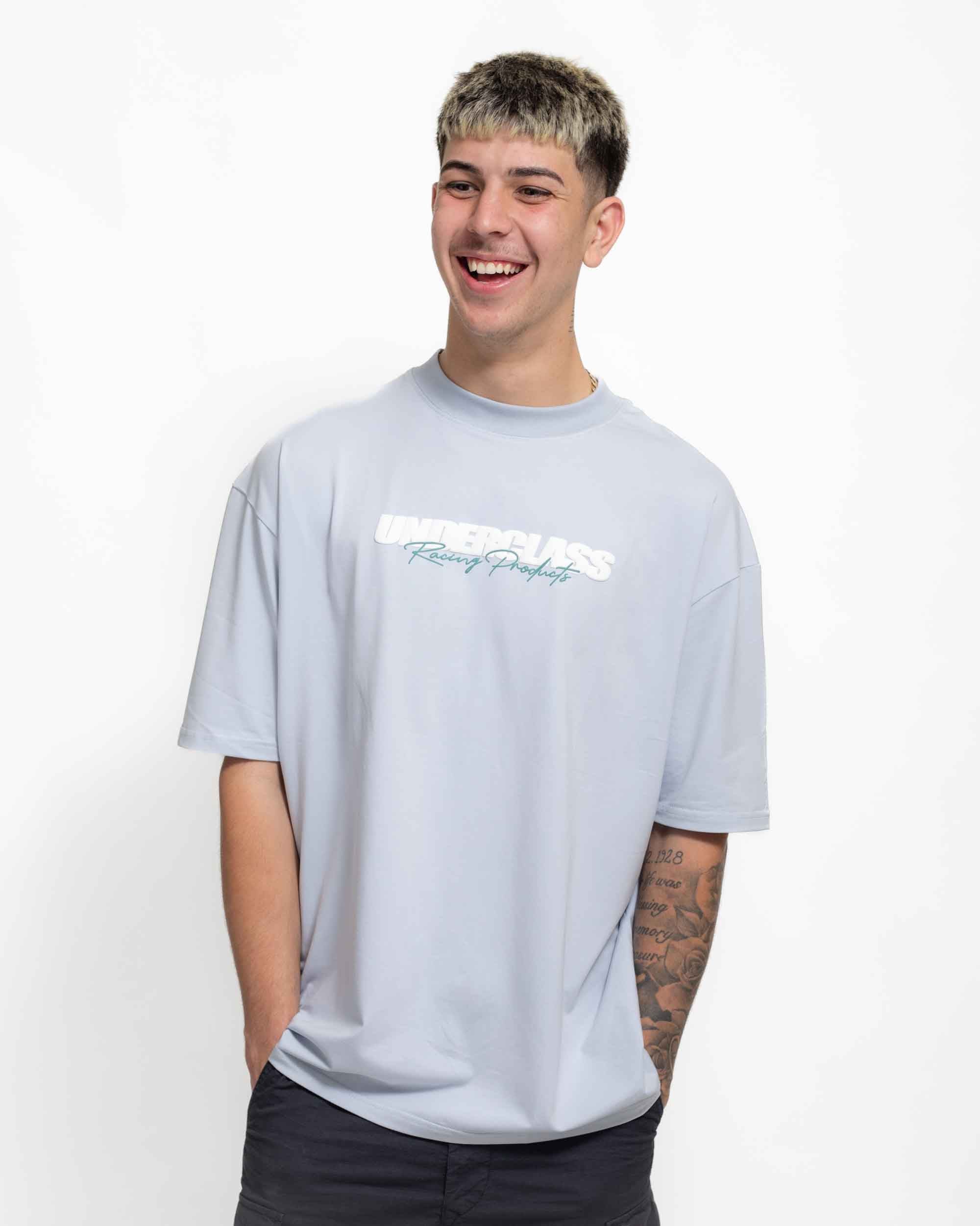 Racing Products Tee - Faded Blue