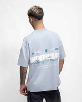 Racing Products Tee - Faded Blue