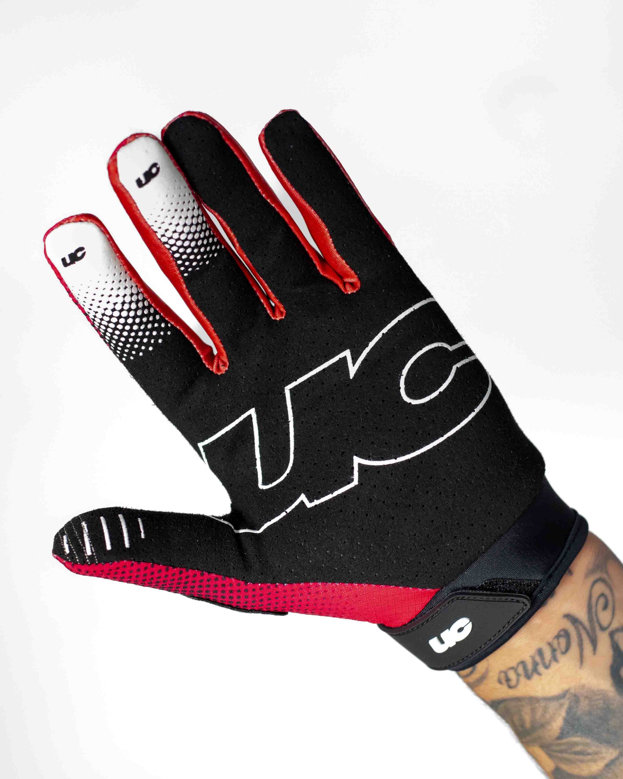 UCMX - PRO Surge Red Gloves