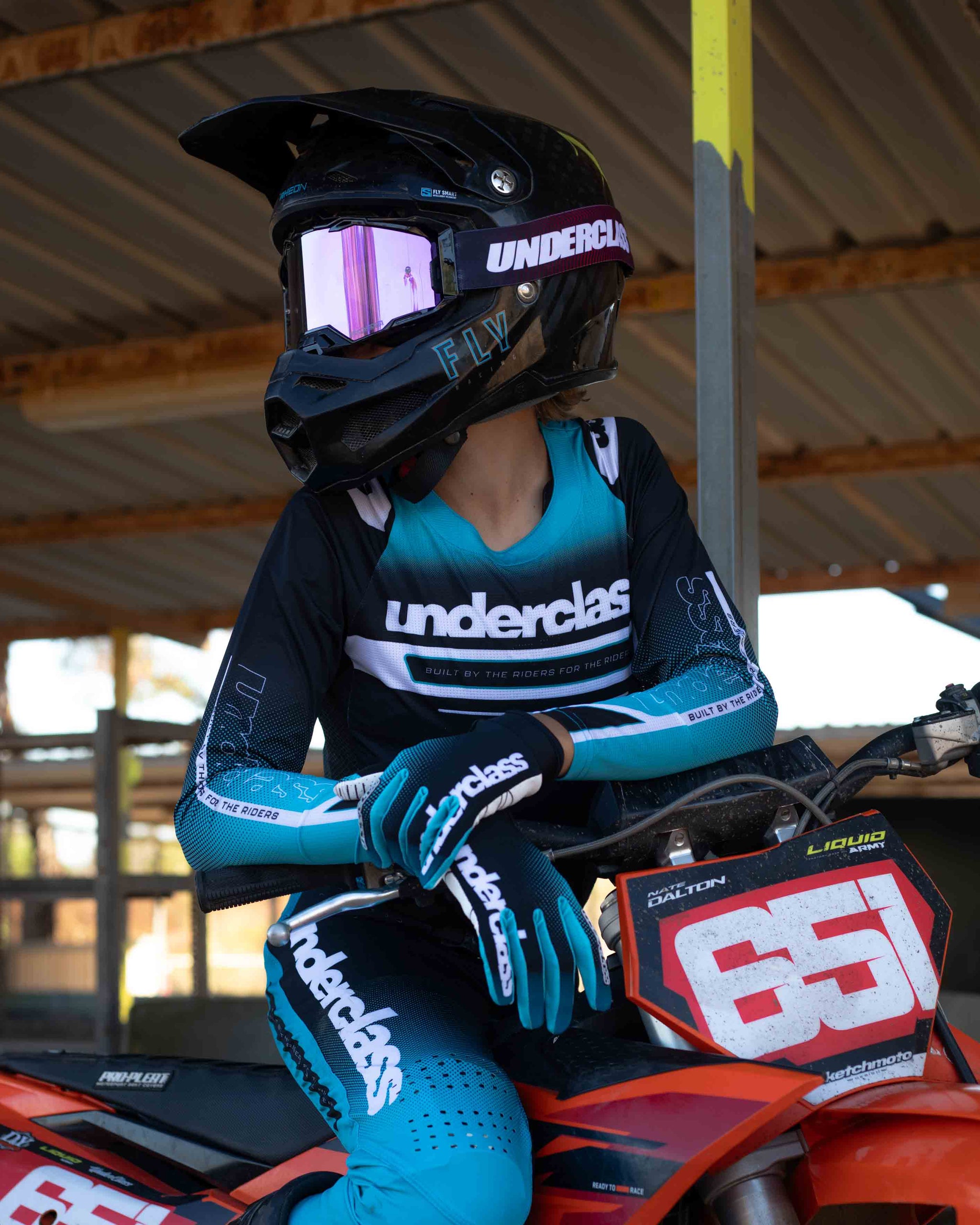 UCMX - PRO Surge Blue Gloves