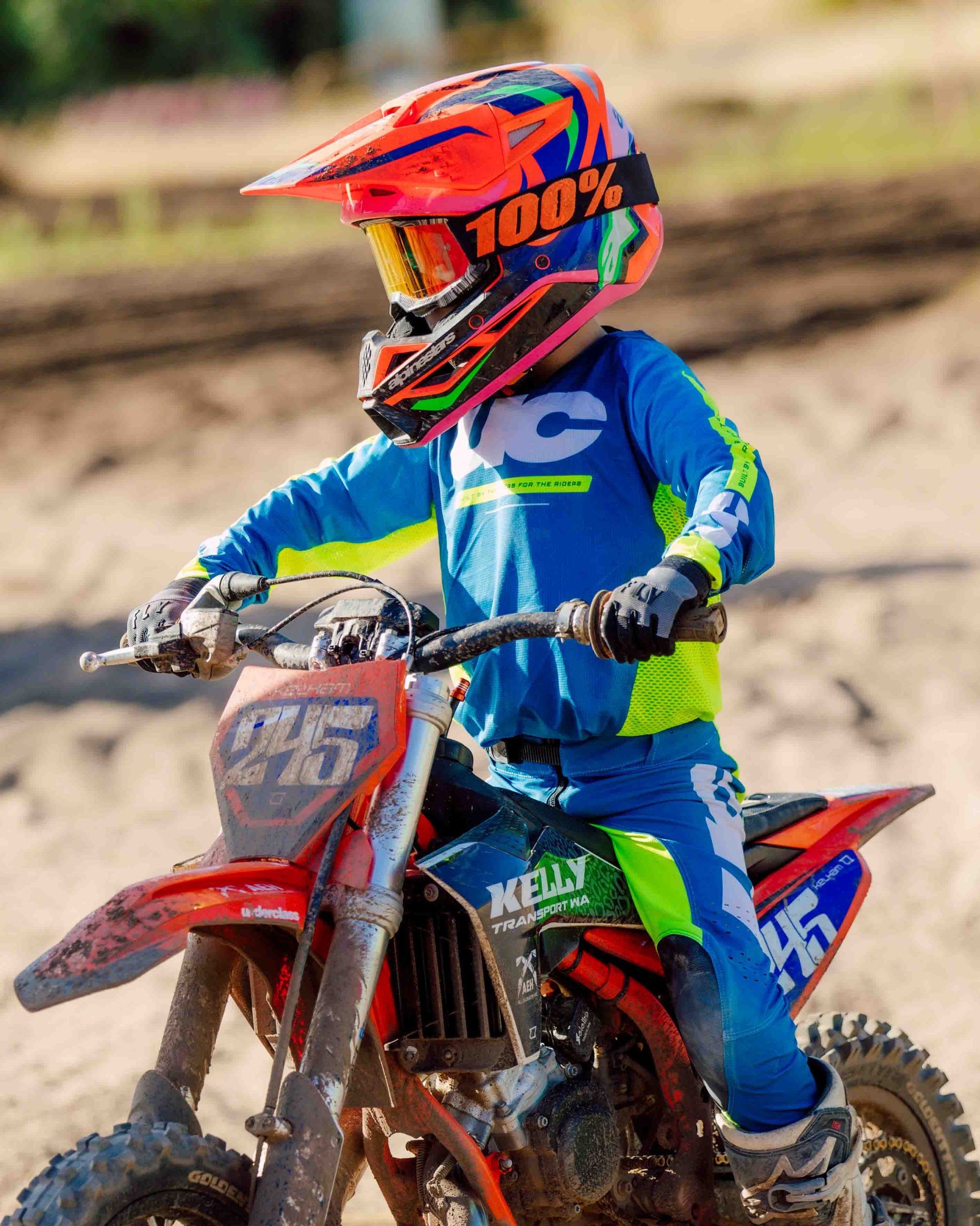 UCMX - PRO Nexus Teal Flo Youth Full Kit