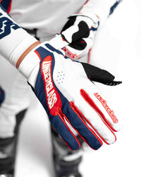 UCMX PRO Flow White Navy Youth Full Kit