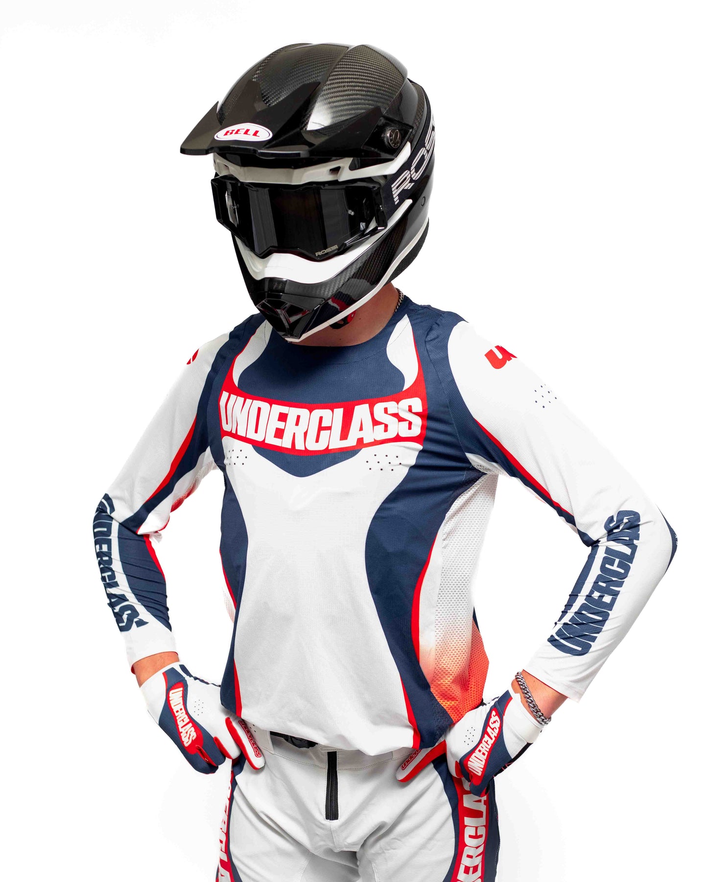 UCMX PRO Flow White Navy Full Kit