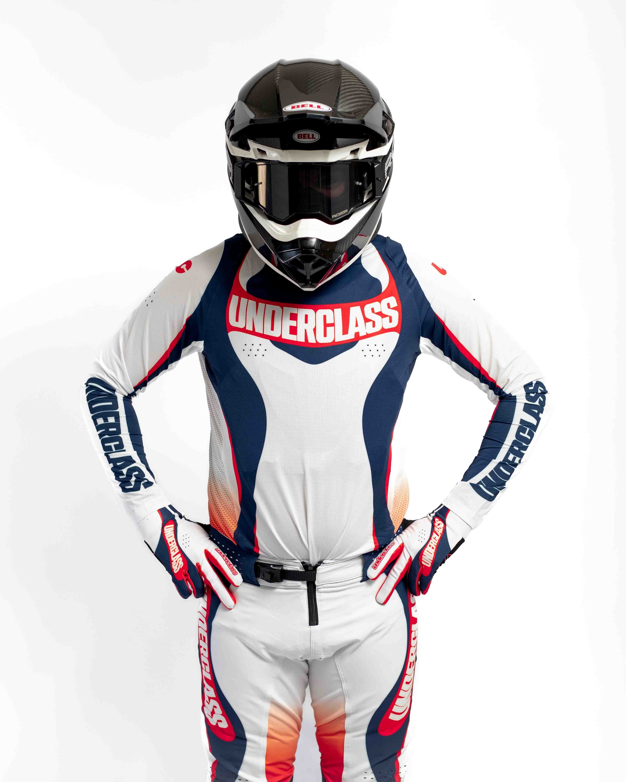 UCMX PRO Flow White Navy Full Kit