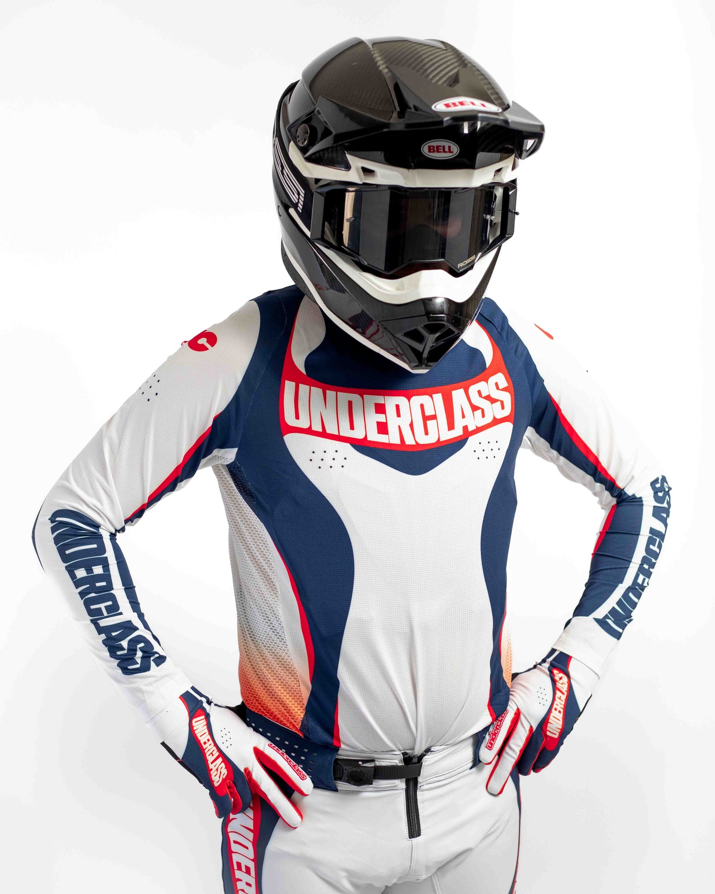UCMX PRO Flow White Navy Full Kit