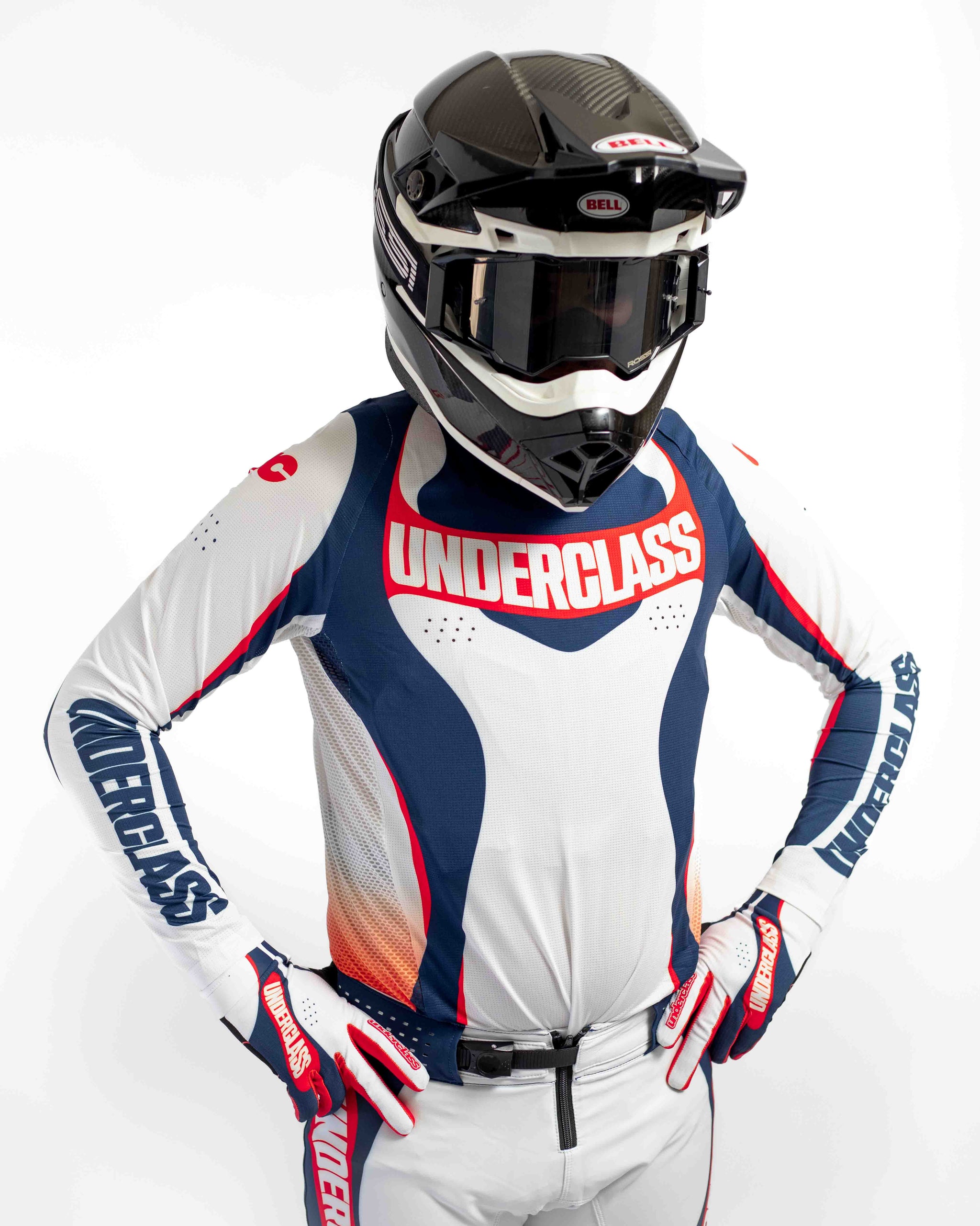 UCMX PRO Flow White Navy Full Kit