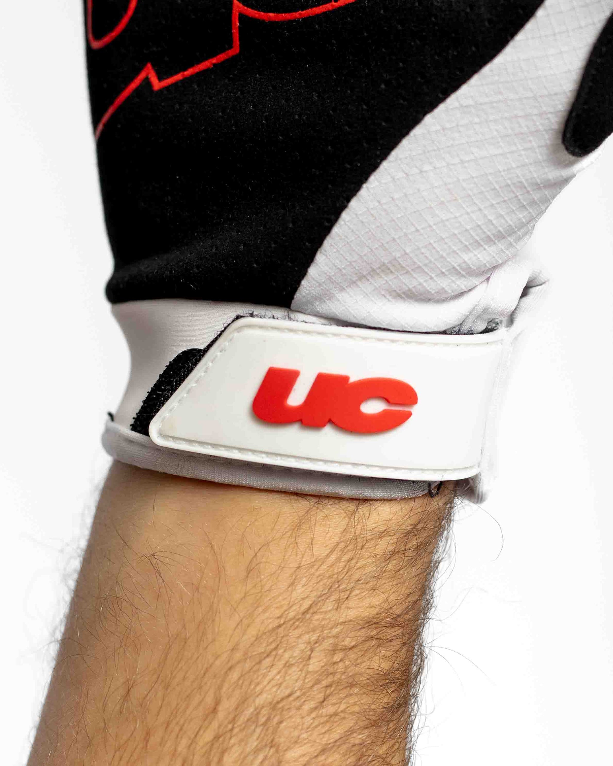 UCMX PRO Flow White Navy Gloves