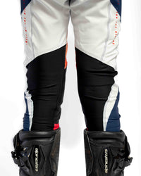 UCMX PRO Flow White Navy Youth Pants
