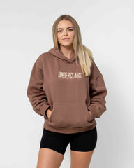 WOMENS GOOD TIMES HOOD - BROWN